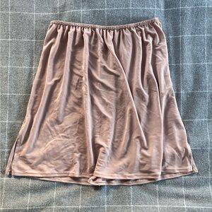 Vassarette Women's Tan A-Line Half Slip